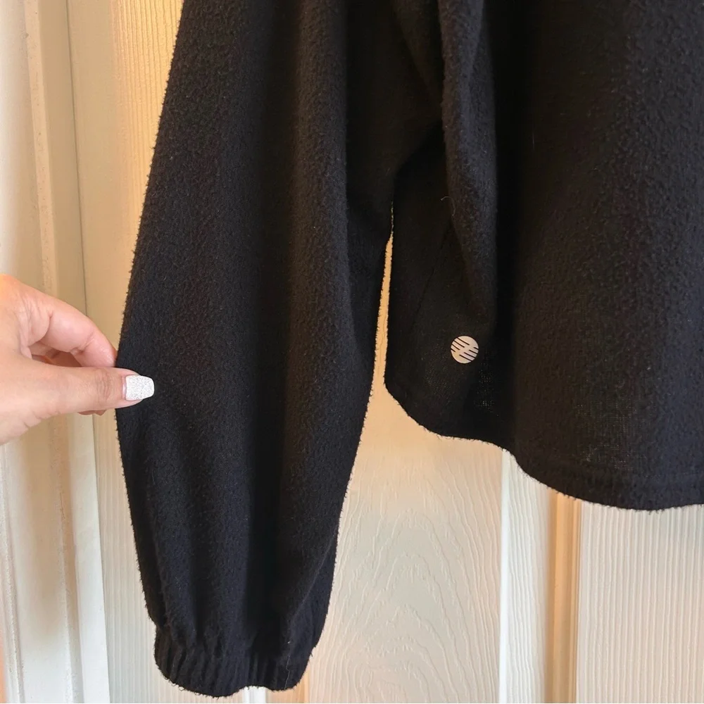 XL Z by Zella Black Sweater Knit Active Too - Picture 4 of 5